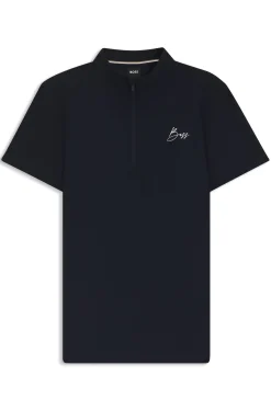 Reitsport-Trainingshemd mit Logo in handschriftlichem Stil