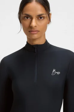 Reitsport-Trainingsshirt mit Logo in handschriftlichem Stil