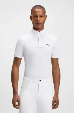 Reitsport-Turnierhemd aus Super-Stretch-Material