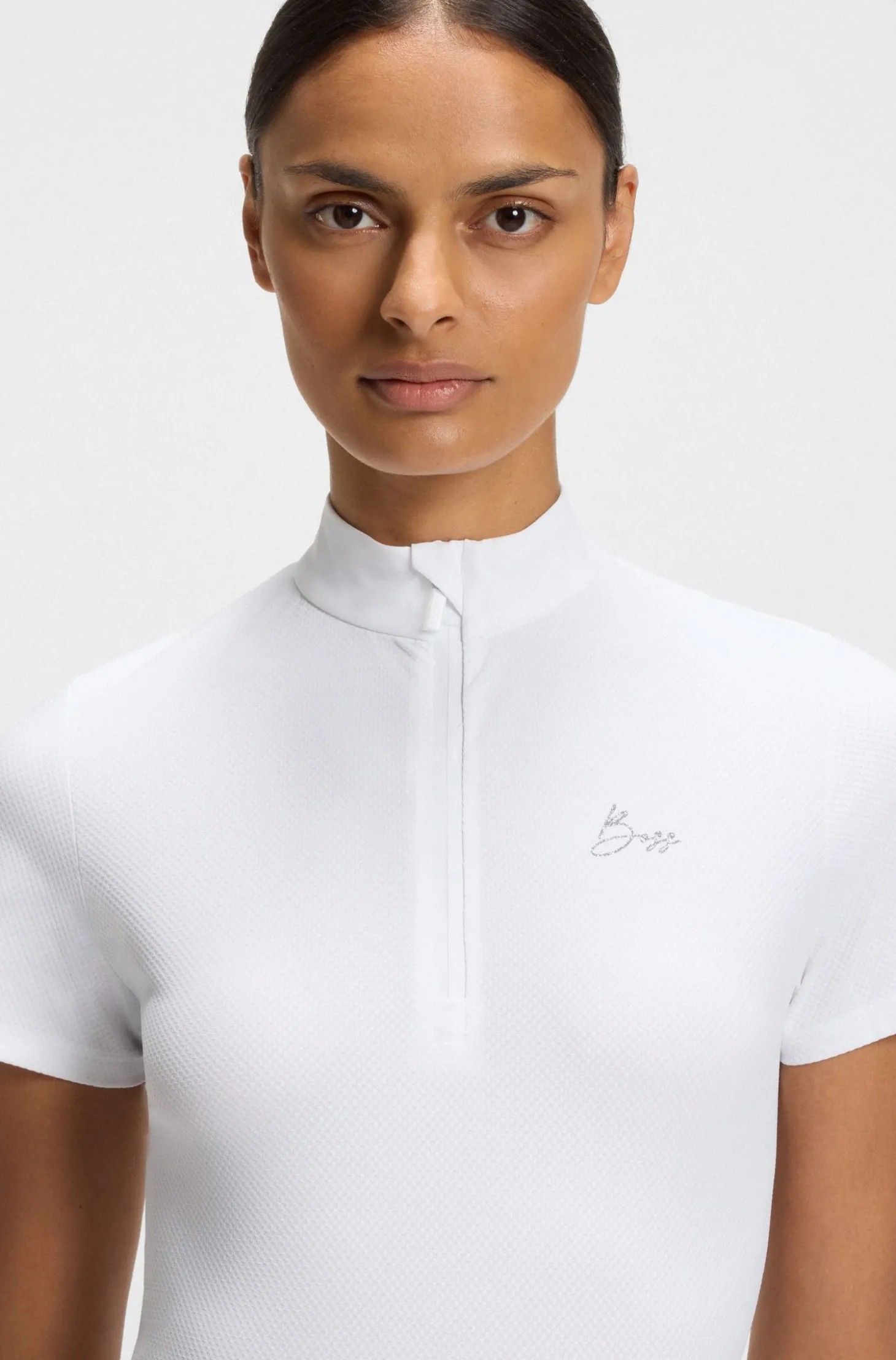 Reitsport-Turnierhemd aus Super-Stretch-Material