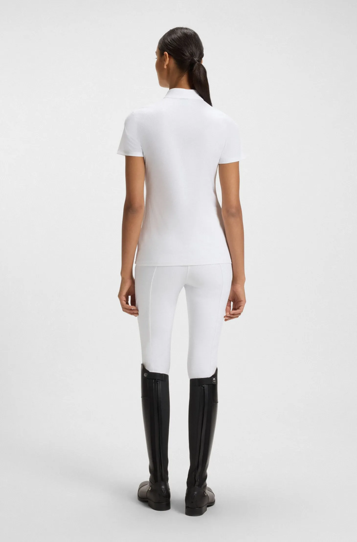 Reitsport-Turnierhemd aus Super-Stretch-Material