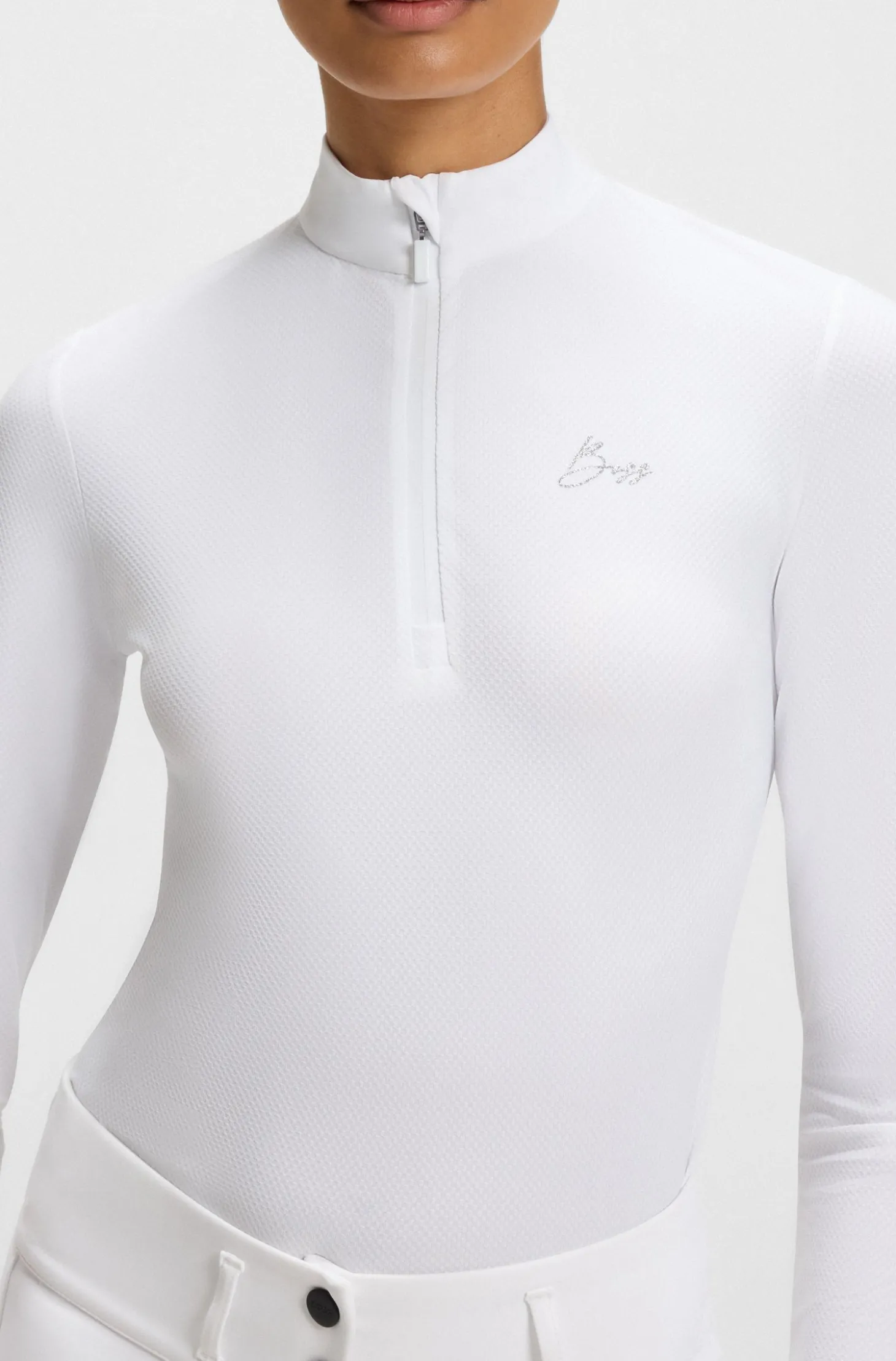 Reitsport-Turnierhemd aus Super-Stretch-Material