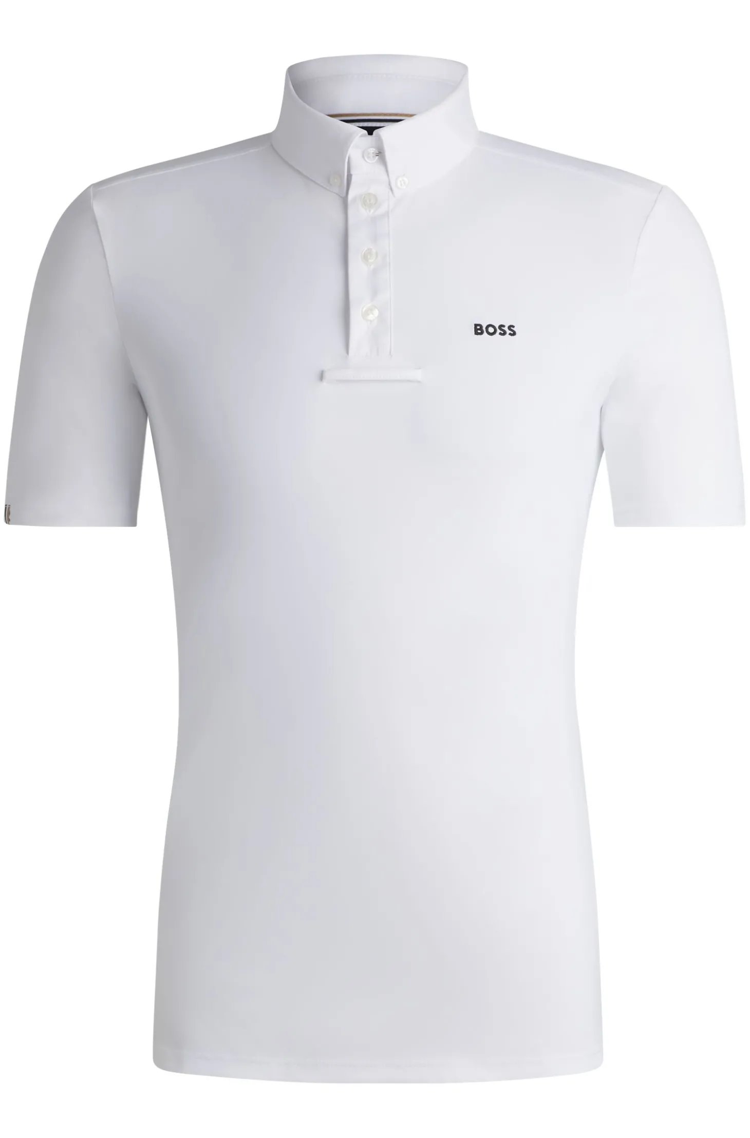 Reitsport-Turniershirt aus Stretch-Piqué