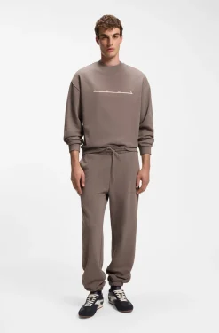 Relaxed-Fit Baumwollhose mit Streetwear-Logo