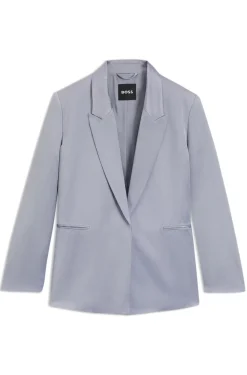 Relaxed-Fit Blazer aus Satin