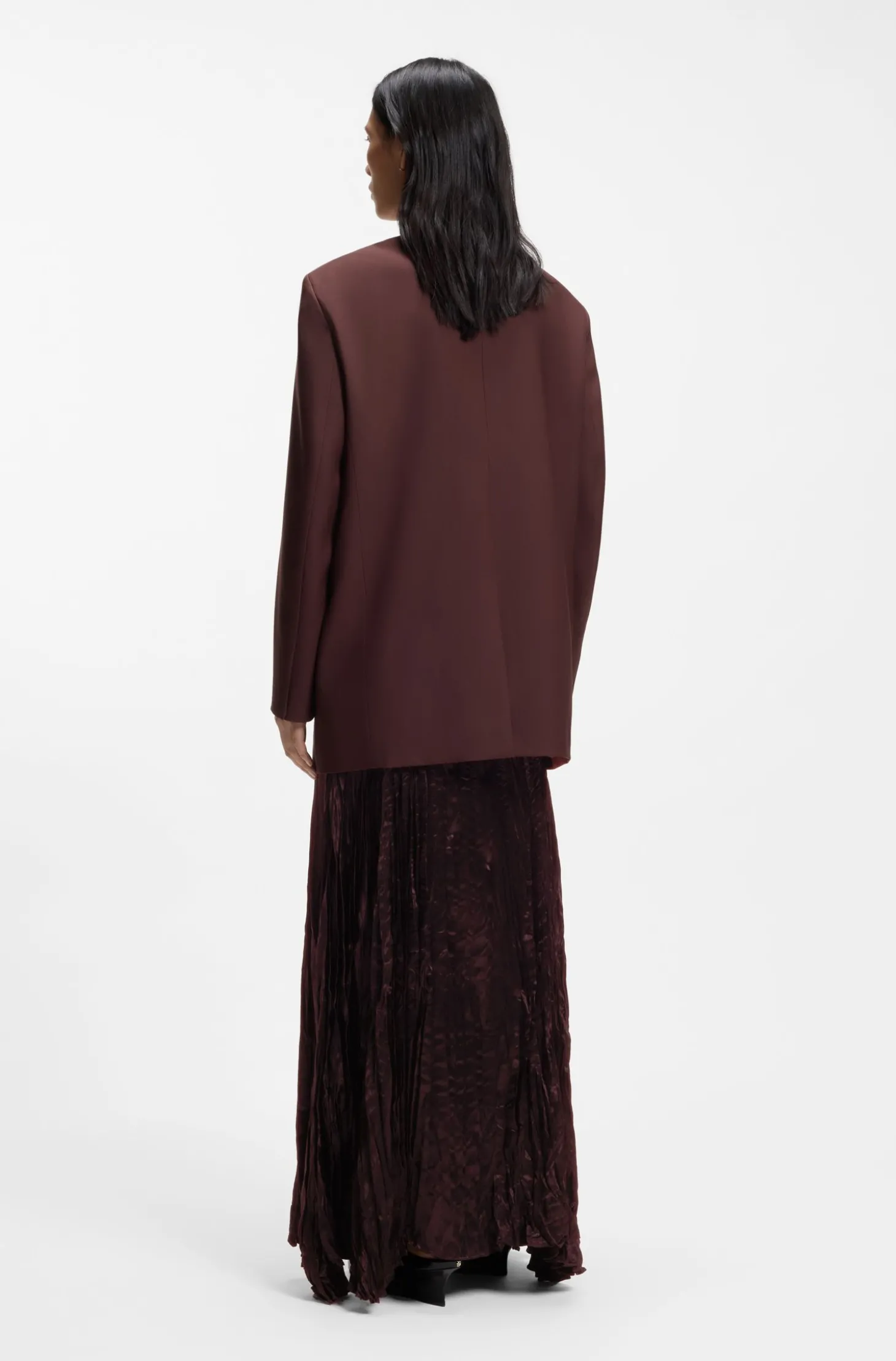 Relaxed-Fit Blazer aus Schurwoll-Mix
