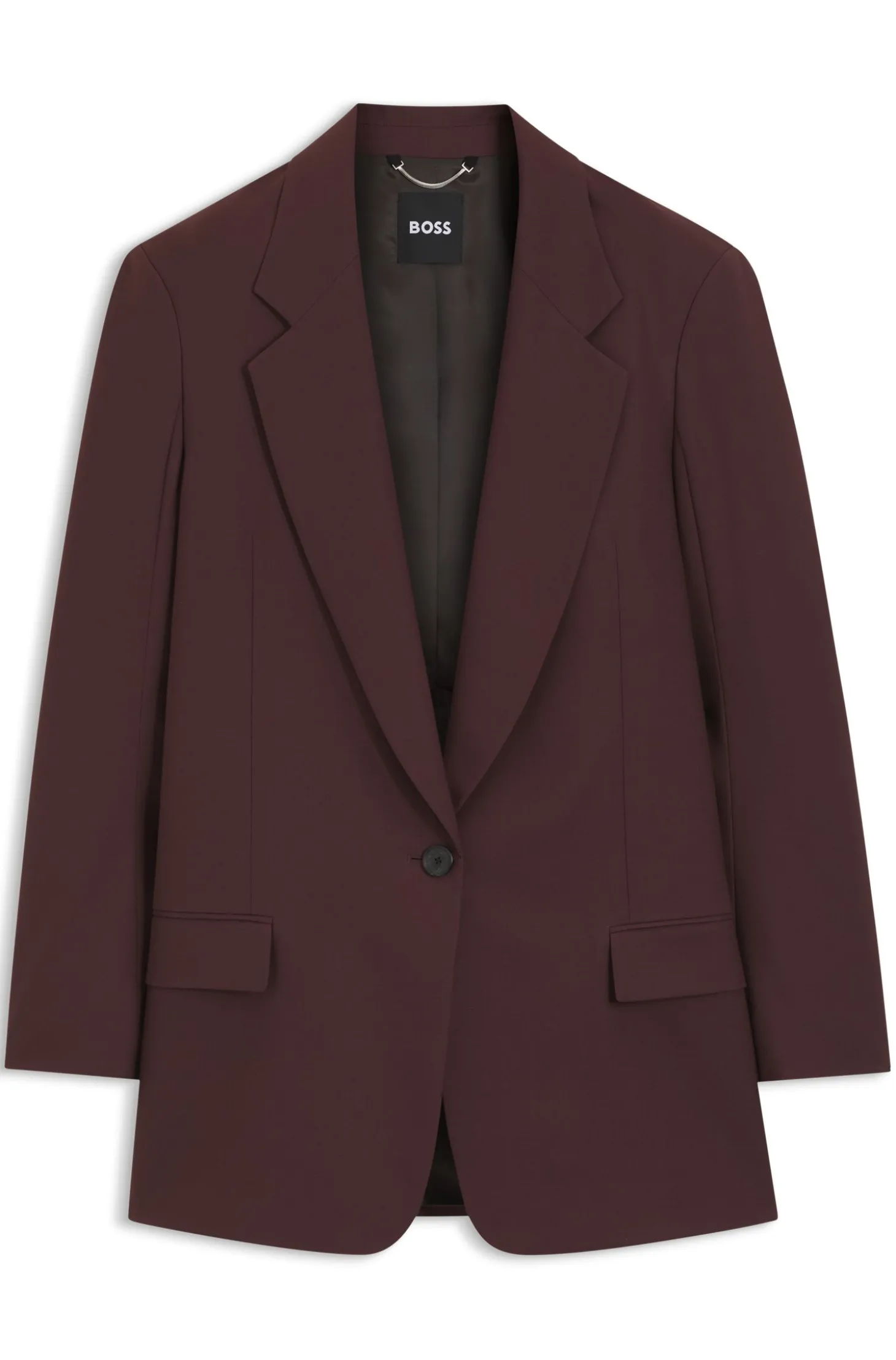 Relaxed-Fit Blazer aus Schurwoll-Mix