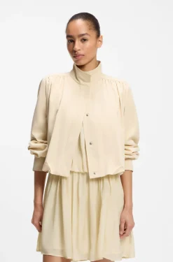 Relaxed-Fit Blazer mit Ballonsaum