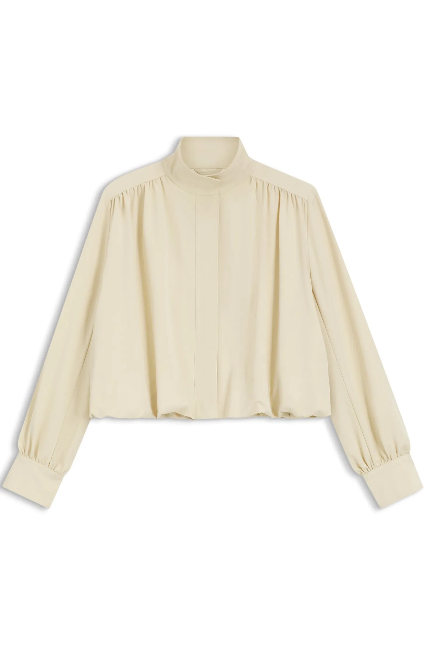 Relaxed-Fit Blazer mit Ballonsaum