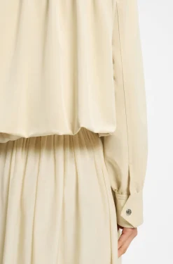 Relaxed-Fit Blazer mit Ballonsaum