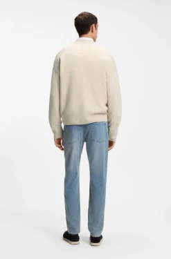Relaxed-Fit Cardigan aus Schurwolle