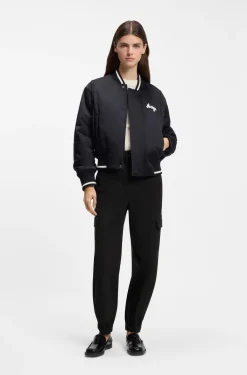 Relaxed-Fit Cargo-Hose aus Stretch-Baumwolle
