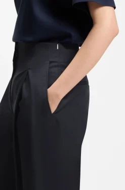 Relaxed-Fit Culotte aus Stretch-Baumwolle