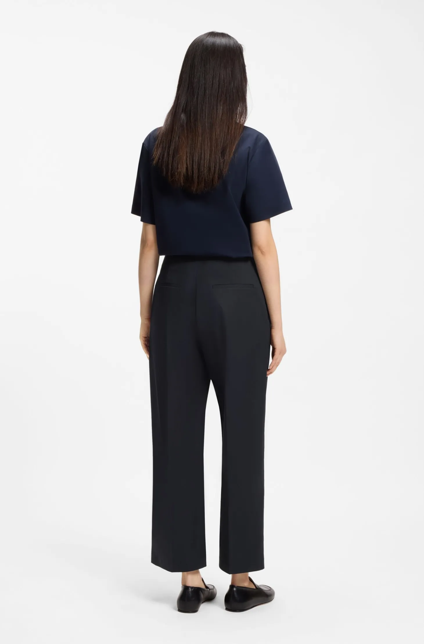 Relaxed-Fit Culotte aus Stretch-Baumwolle
