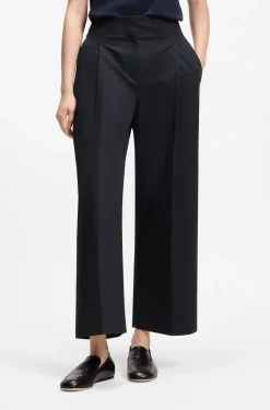 Relaxed-Fit Culotte aus Stretch-Baumwolle