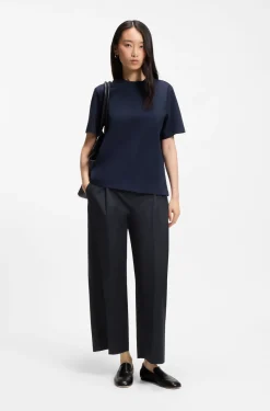 Relaxed-Fit Culotte aus Stretch-Baumwolle