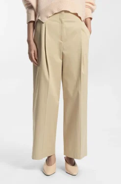 Relaxed-Fit Culotte aus Stretch-Baumwolle