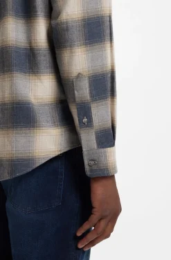 Relaxed-Fit Hemd aus kariertem Baumwoll-Flanell