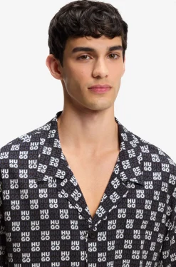 Relaxed-Fit Hemd mit Blumen-Print