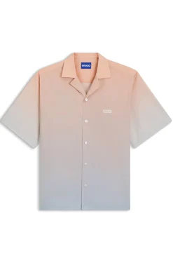Relaxed-Fit Hemd mit Farbverlauf-Print