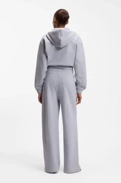 Relaxed-Fit Hoodie aus Baumwoll-Terry mit Barrel-Ärmeln