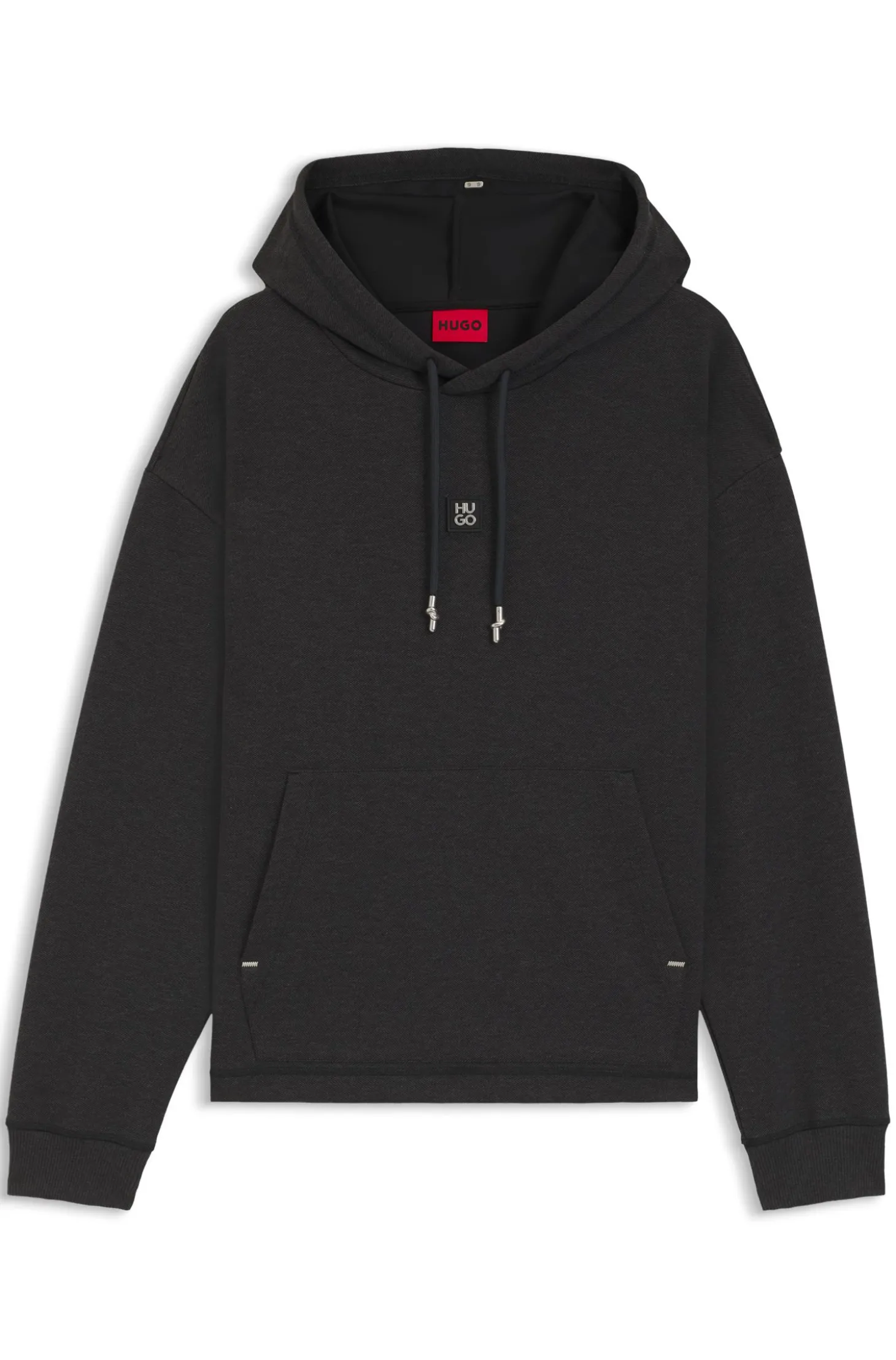 Relaxed-Fit Hoodie mit Stack-Logo