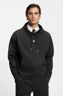 Relaxed-Fit Hoodie mit Stack-Logo