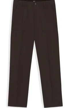 Relaxed-Fit Hose aus Baumwoll-Twill