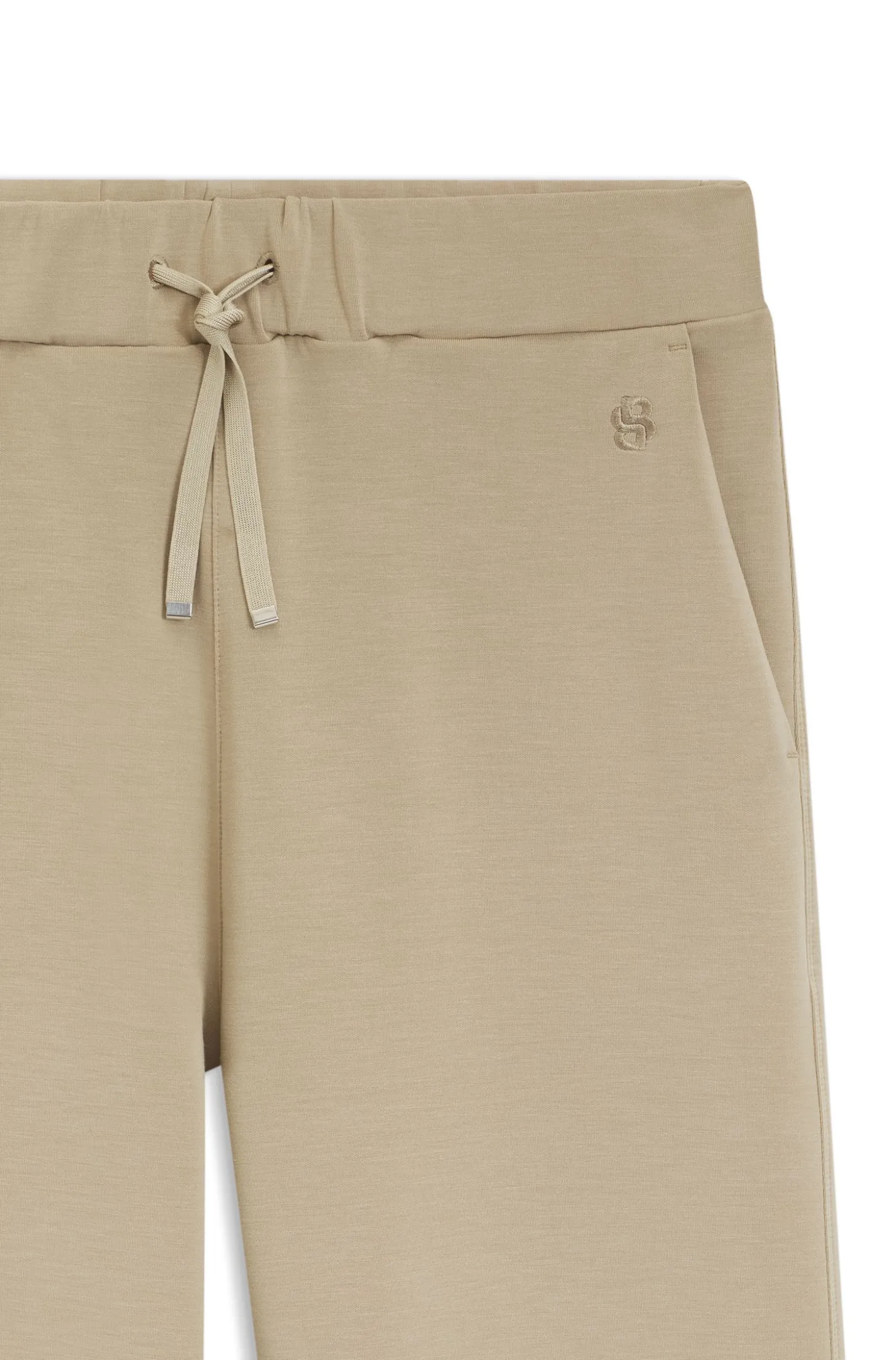 Relaxed-Fit Hose aus doppellagigem Scuba-Jersey