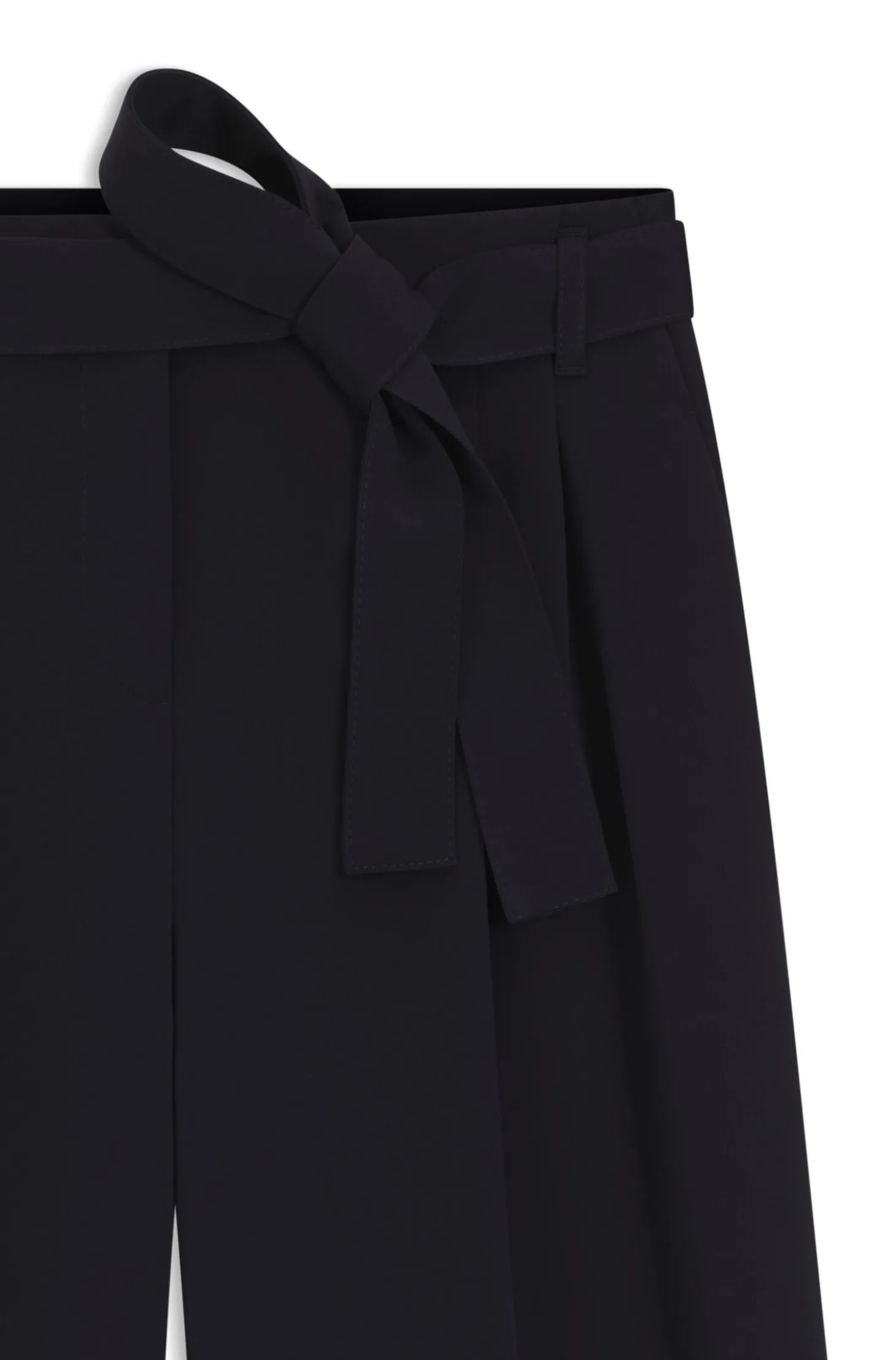 Relaxed-Fit Hose aus japanischem Krepp