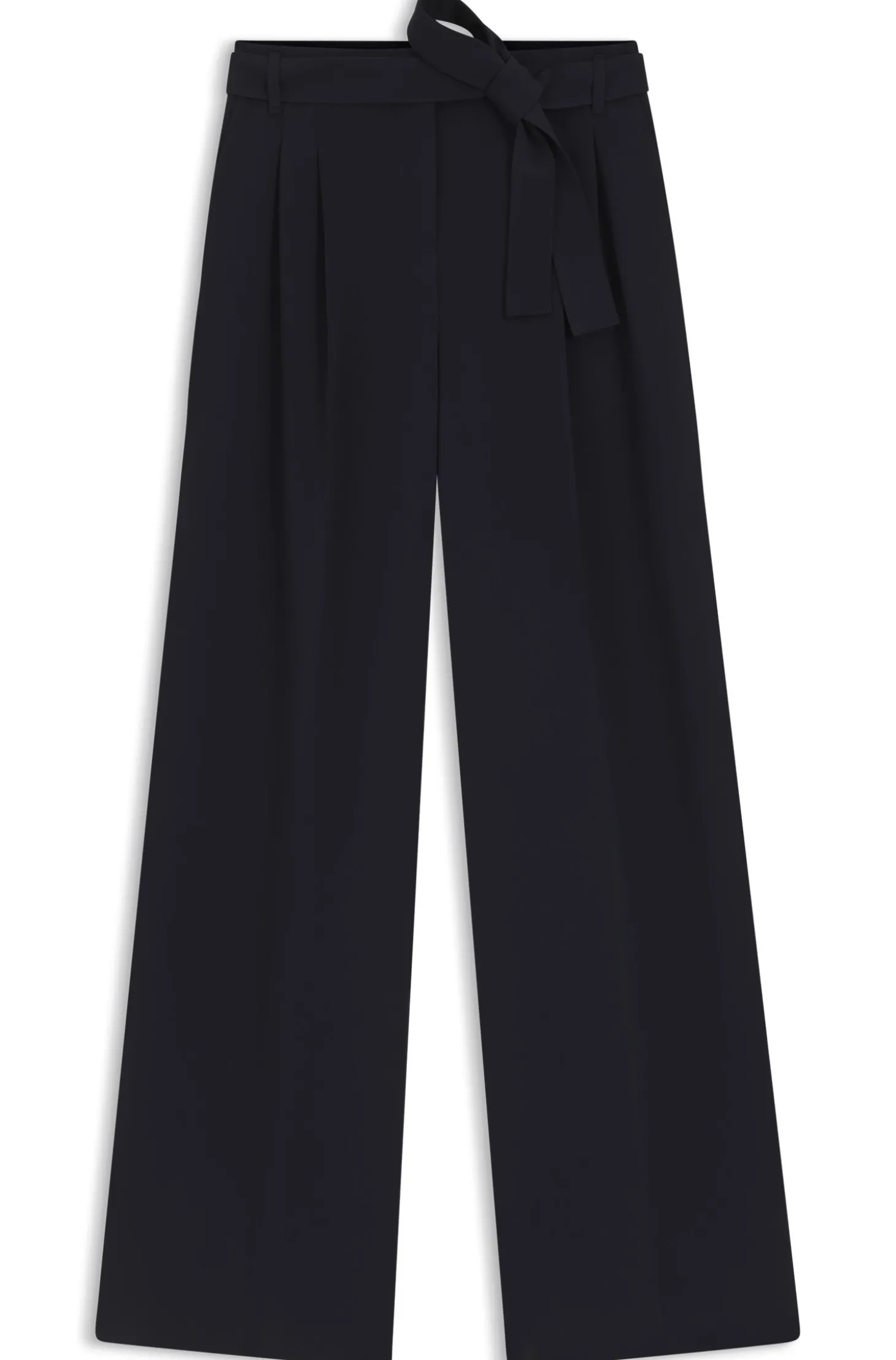 Relaxed-Fit Hose aus japanischem Krepp