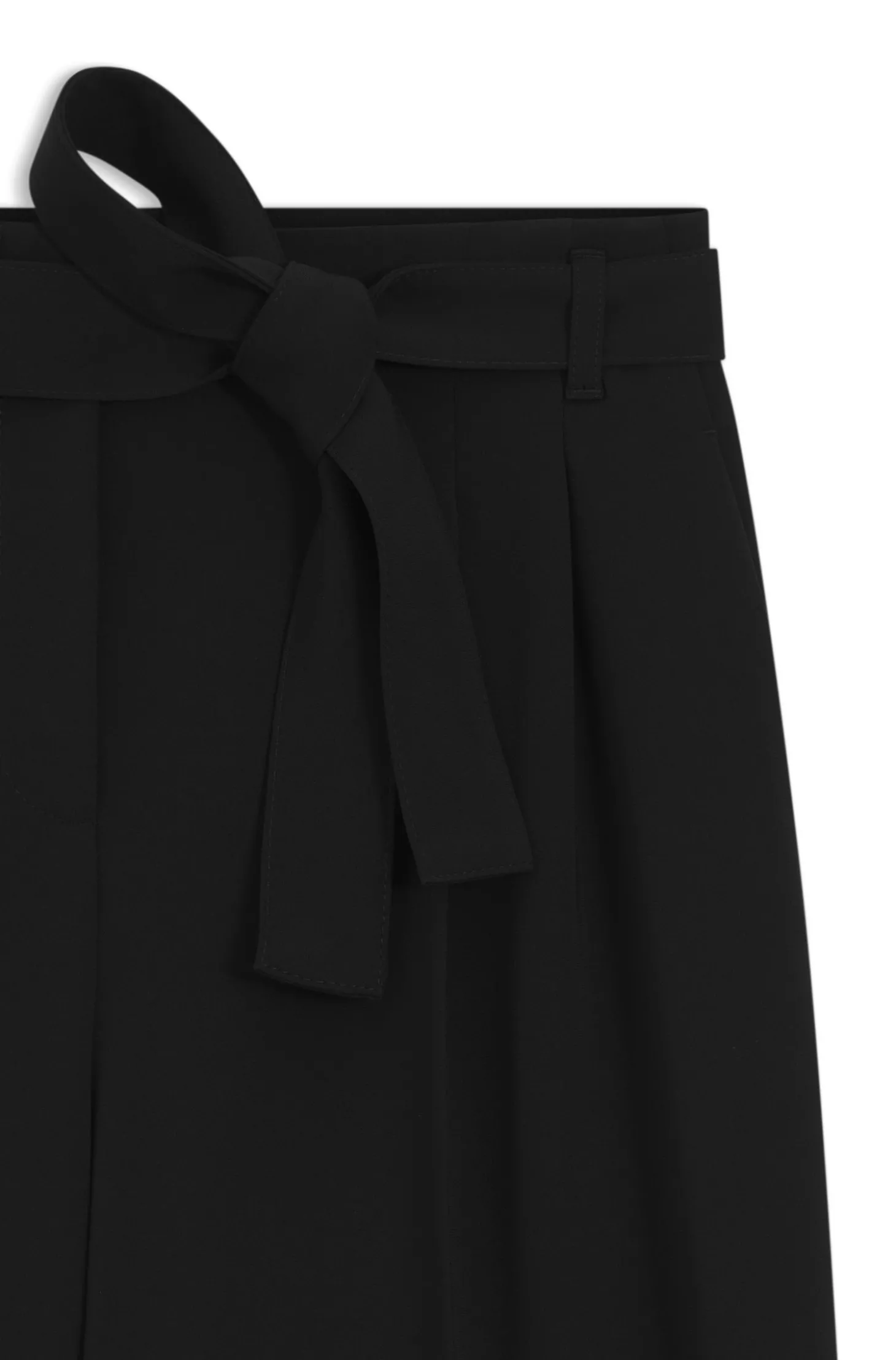 Relaxed-Fit Hose aus japanischem Krepp