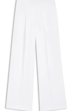 Relaxed-Fit-Hose aus Leinen-Mix