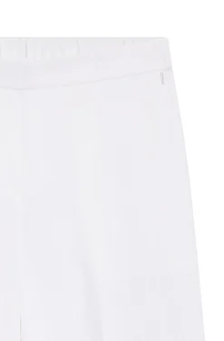 Relaxed-Fit-Hose aus Leinen-Mix