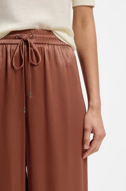 Relaxed-Fit Hose aus Satin