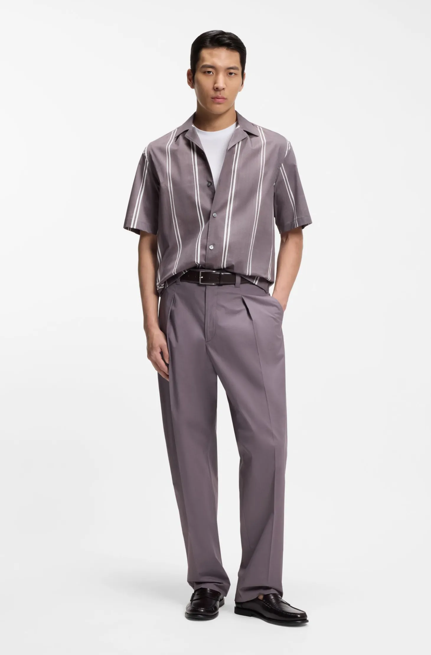 Relaxed-Fit Hose aus Stretch-Baumwolle