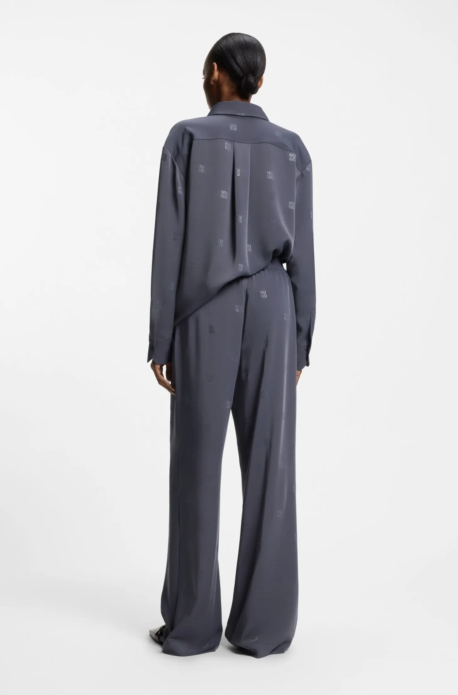 Relaxed-Fit Hose mit Stack-Logos