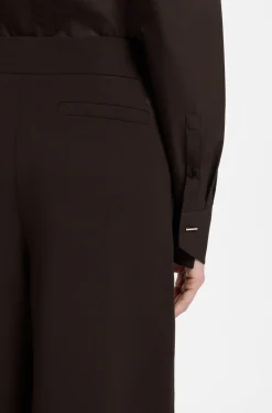 Relaxed-Fit Hose mit weitem Beinverlauf und Double-B-Logo