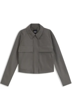 Relaxed-Fit Jacke aus Baumwoll-Denim