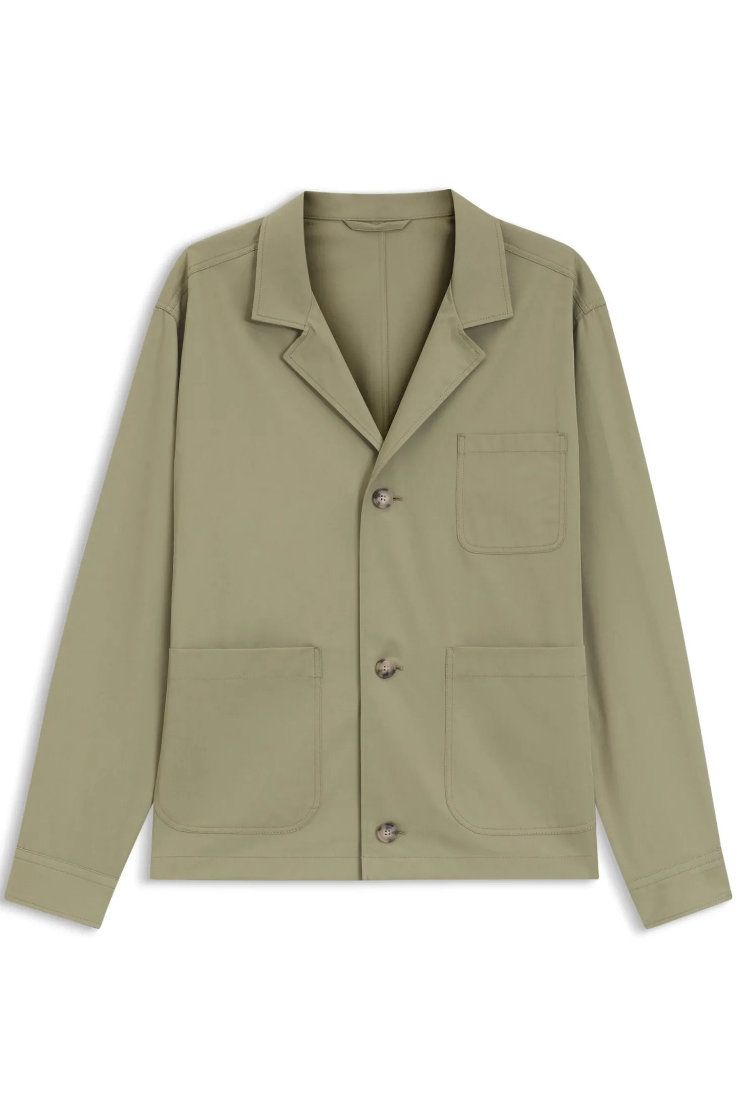 Relaxed-Fit Jacke aus Baumwolle