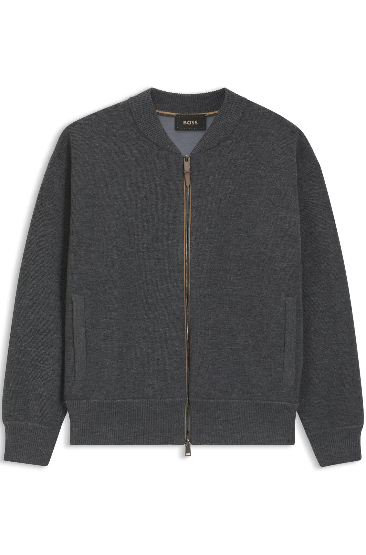 Relaxed-Fit Jacke aus Schurwolle