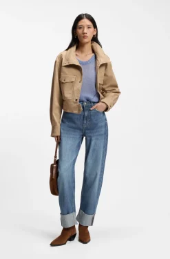 Relaxed-Fit Jeans mit Ballon-Bein