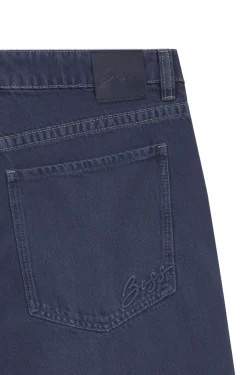 Relaxed-Fit Jeans mit weitem Bein