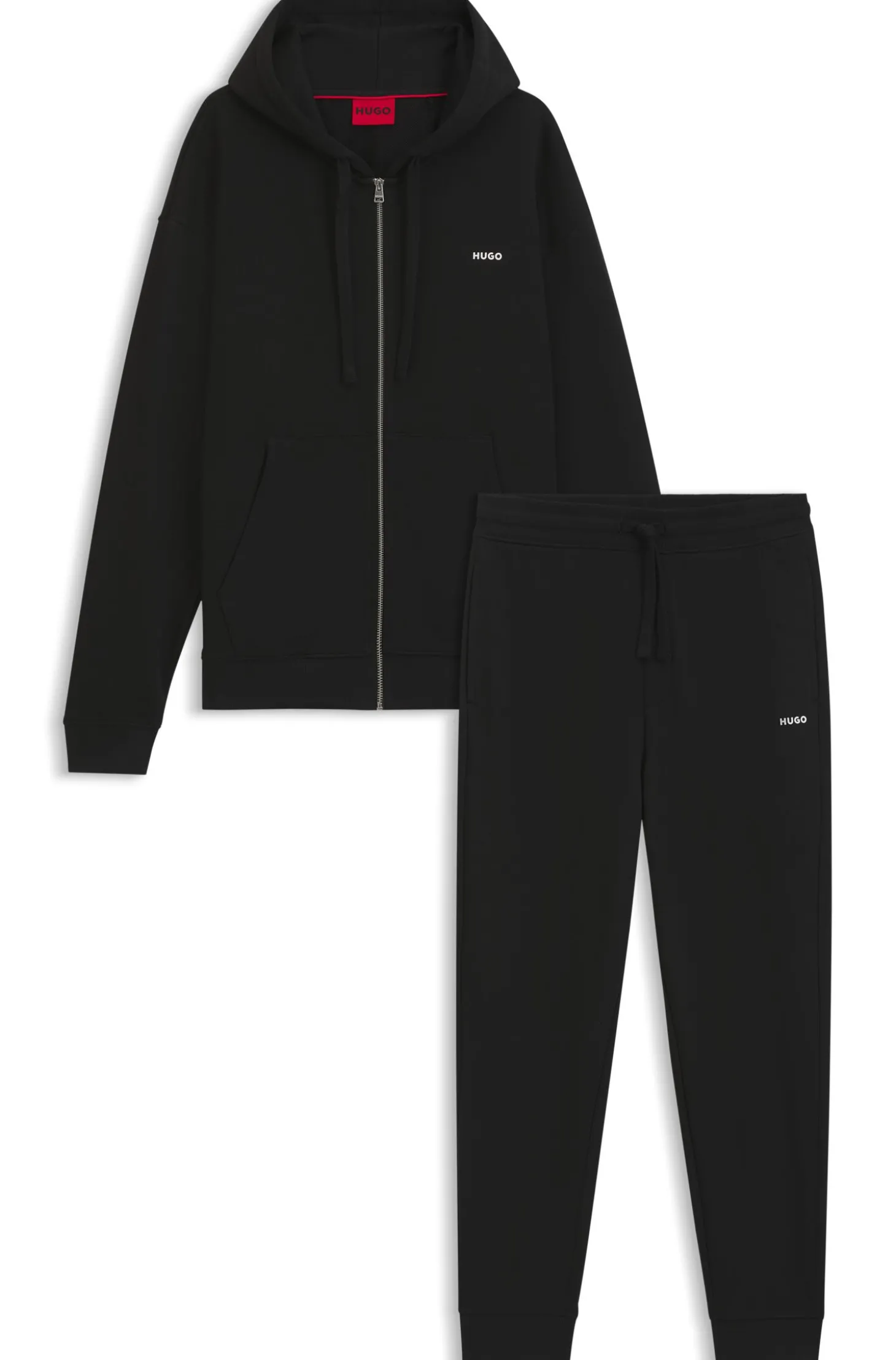 Relaxed-Fit Jogginganzug aus Baumwolle mit French-Terry-Struktur