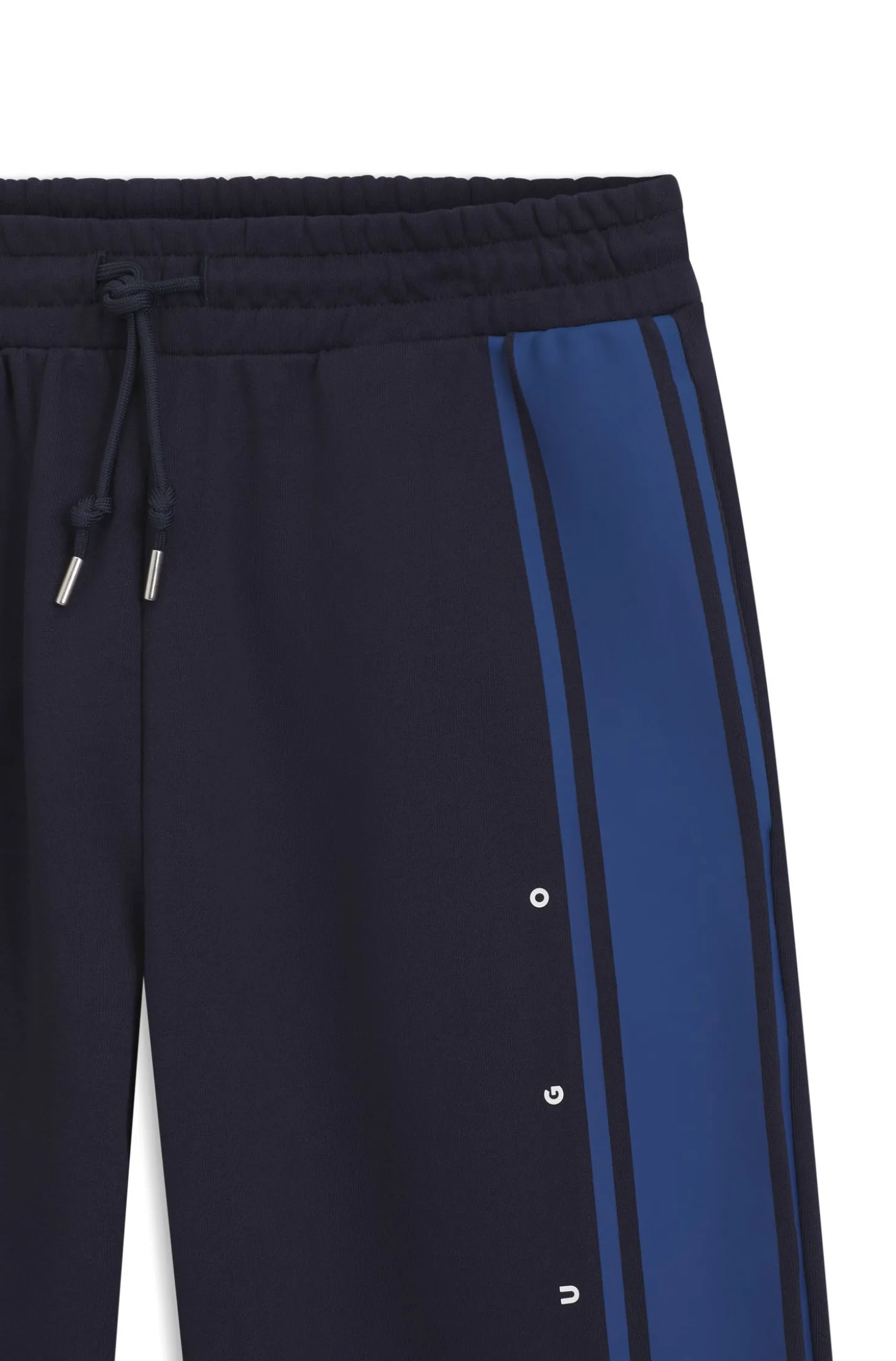 Relaxed-Fit Jogginghose aus Baumwolle mit Seitenstreifen