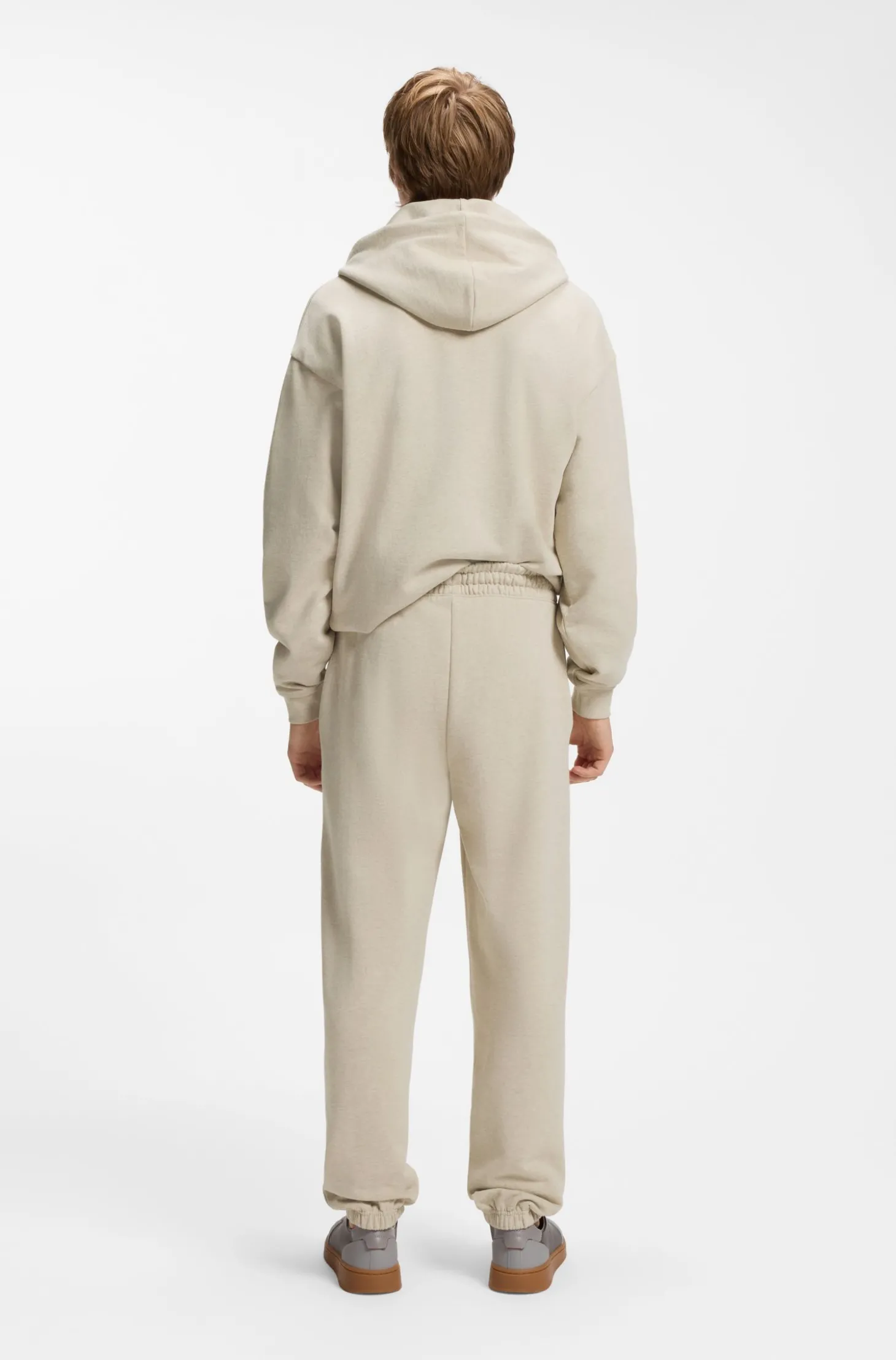 Relaxed-Fit Jogginghose aus Baumwolle mit Logo-Besatz