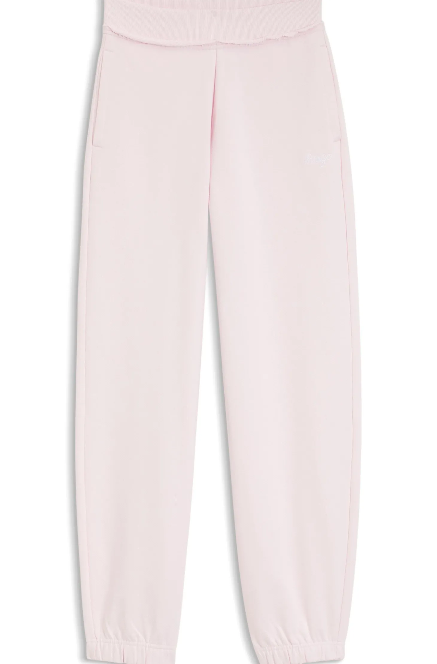 Relaxed-Fit Jogginghose aus Baumwolle mit Logo-Stickerei