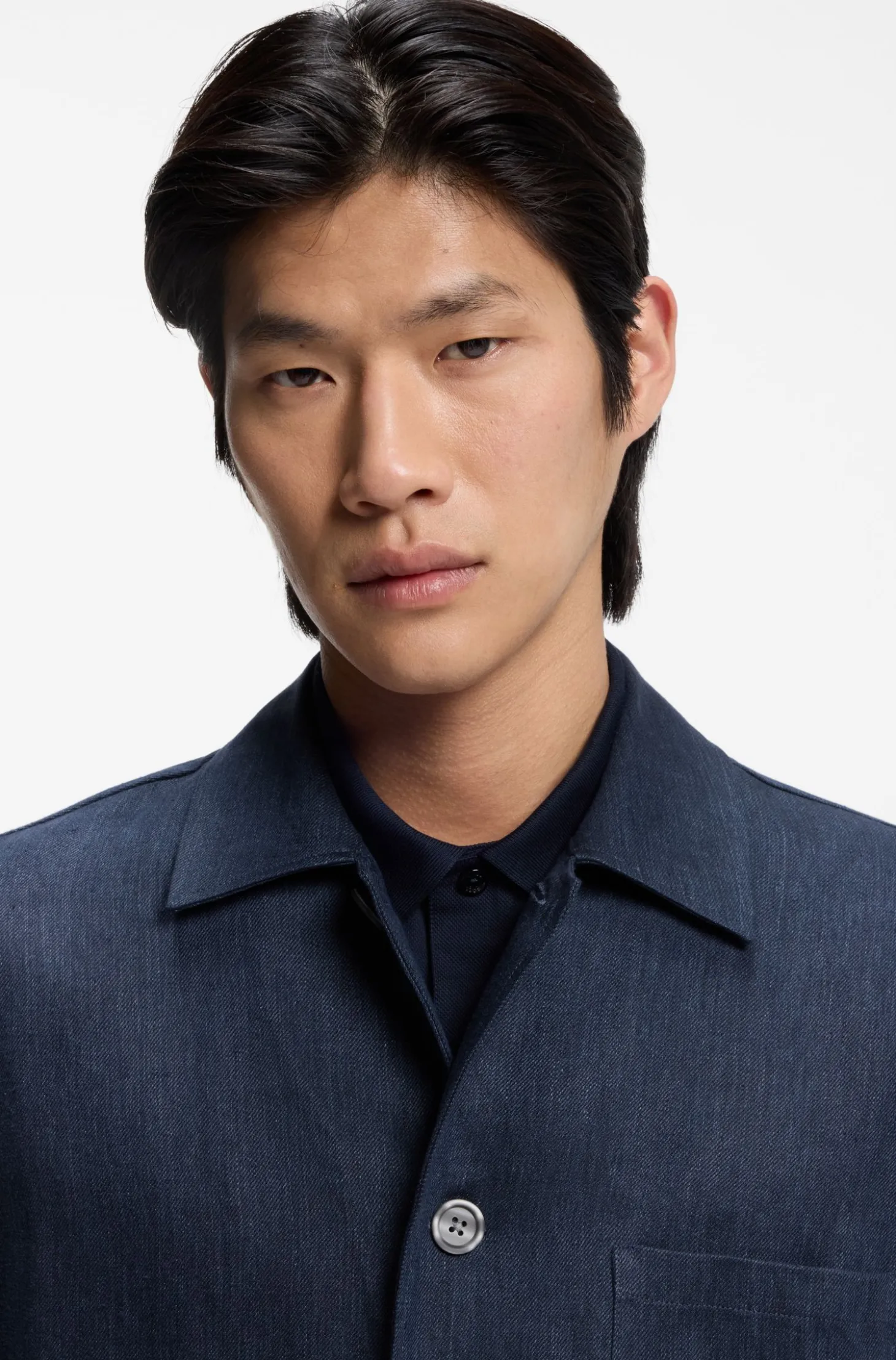 Relaxed-Fit Overshirt aus in Italien gefertigtem Leinen-Twill
