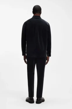 Relaxed-Fit Overshirt aus Stretch-Cord