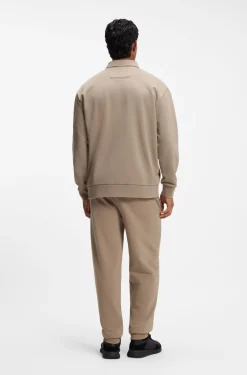 Relaxed-Fit Polo-Sweatshirt aus French Terry